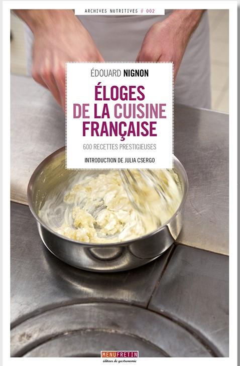 Eloges de la cuisine française